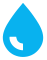a teal drop icon